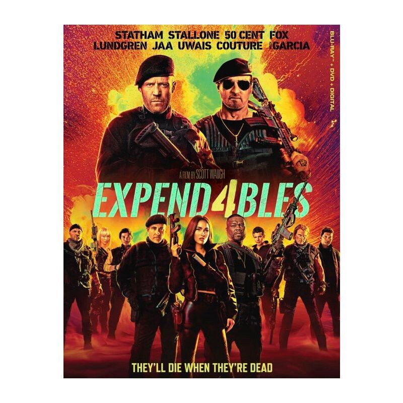 slide 1 of 3, Lionsgate The Expendables (Blu-ray + DVD + Digital), 1 ct