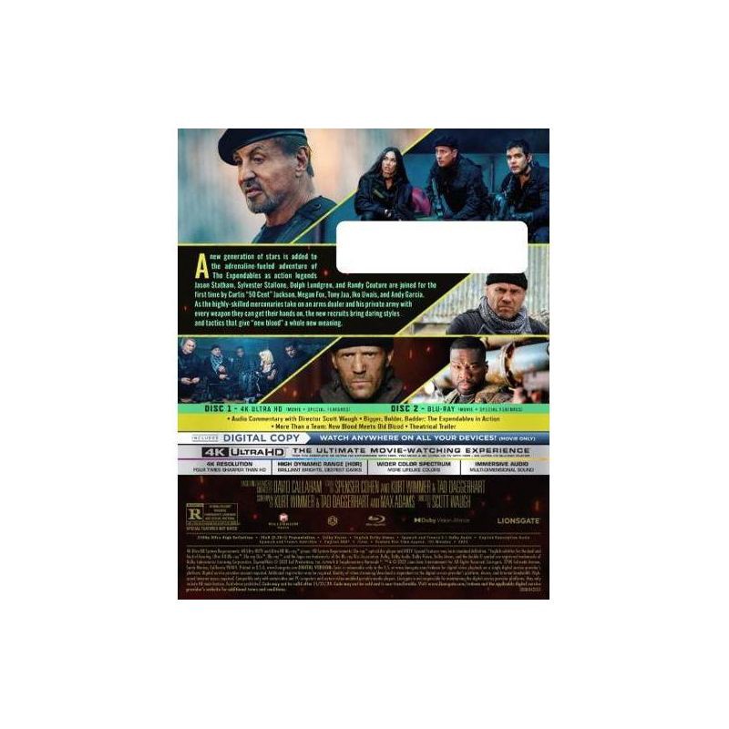 slide 2 of 3, Lionsgate The Expendables (4K/UHD + Blu-ray + Digital), 1 ct
