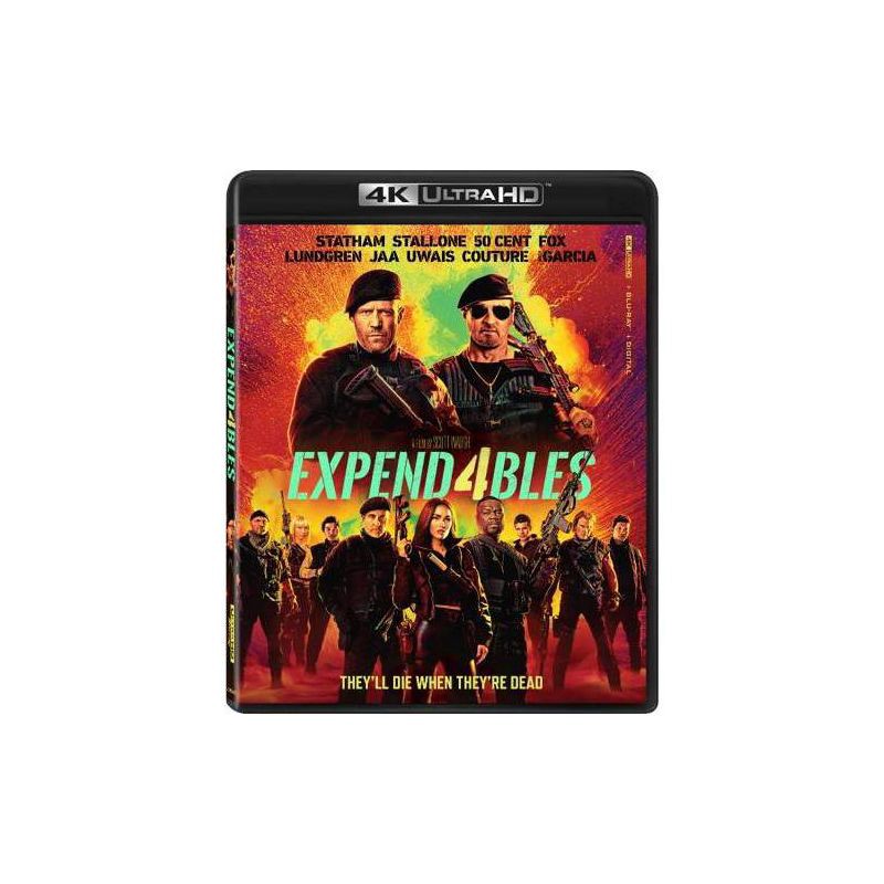 slide 3 of 3, Lionsgate The Expendables (4K/UHD + Blu-ray + Digital), 1 ct