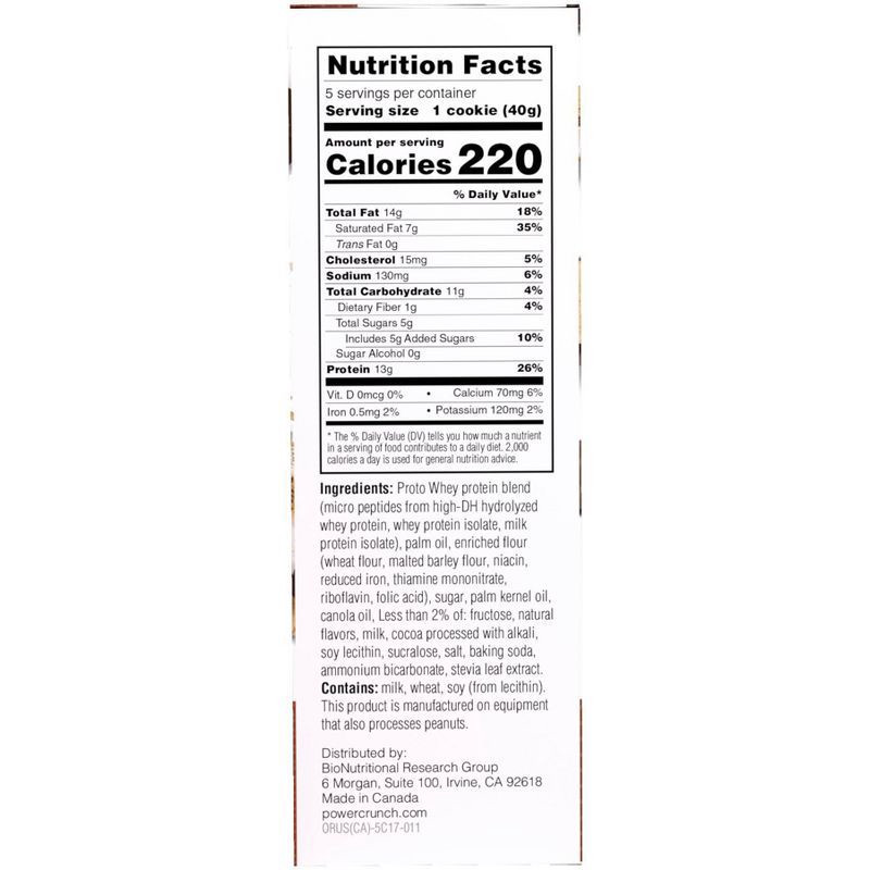 slide 6 of 6, Power Crunch Original S'MORES Nutrition Bars - 7oz/5ct, 5 ct; 7 oz