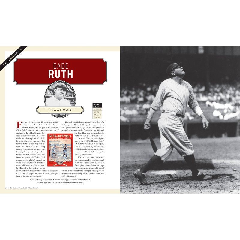 slide 3 of 7, The Quarto Group The National Baseball Hall of Fame Collection - by James Buckley Jr (Hardcover), 1 ct