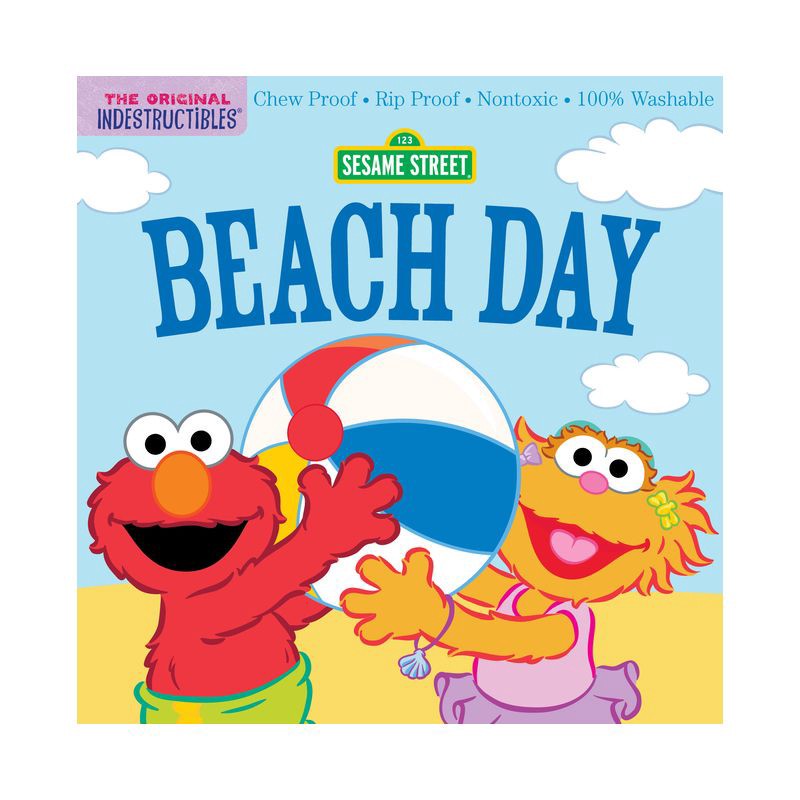 slide 1 of 1, Workman Indestructibles: Sesame Street: Beach Day - (Paperback), 1 ct