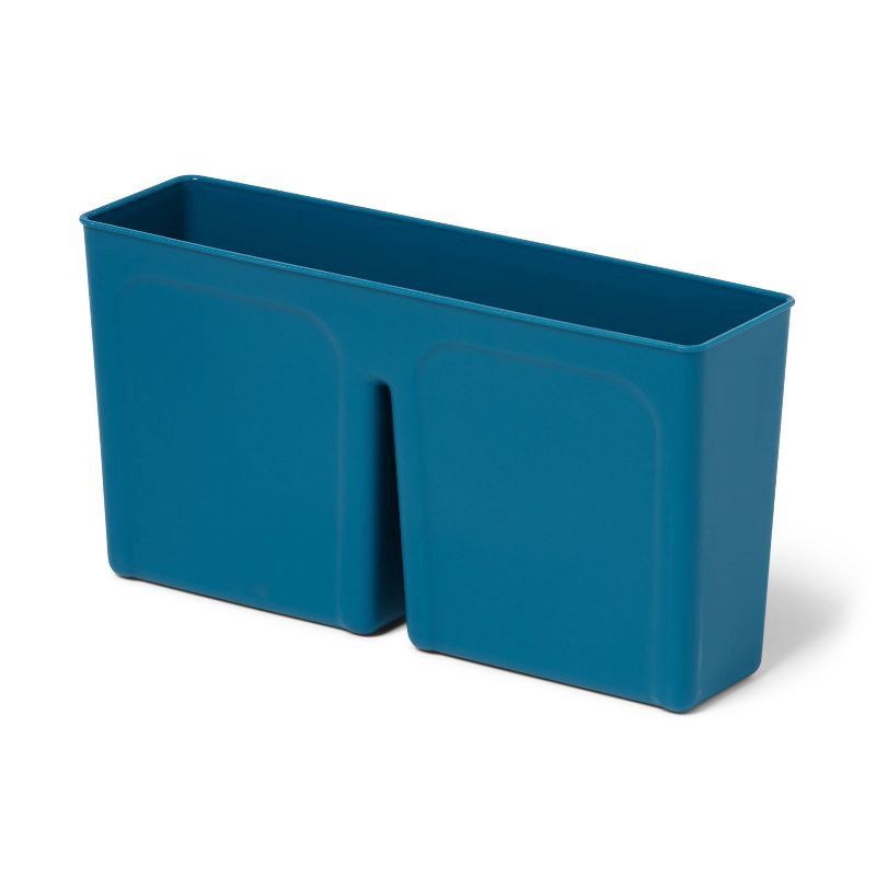 slide 1 of 3, Magnetic Storage Bin Deep Sea Blue, Teacher Supplies - up&up™, 1 ct