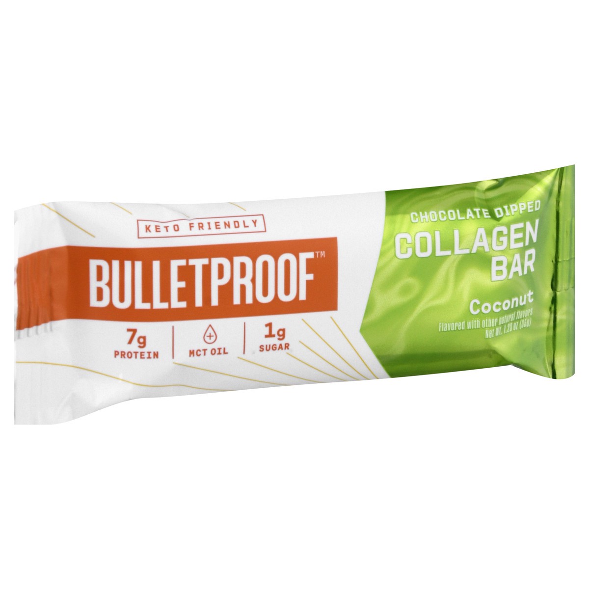 slide 6 of 13, Bulletproof Coconut Collagen Bar 1.23 oz, 1.23 oz