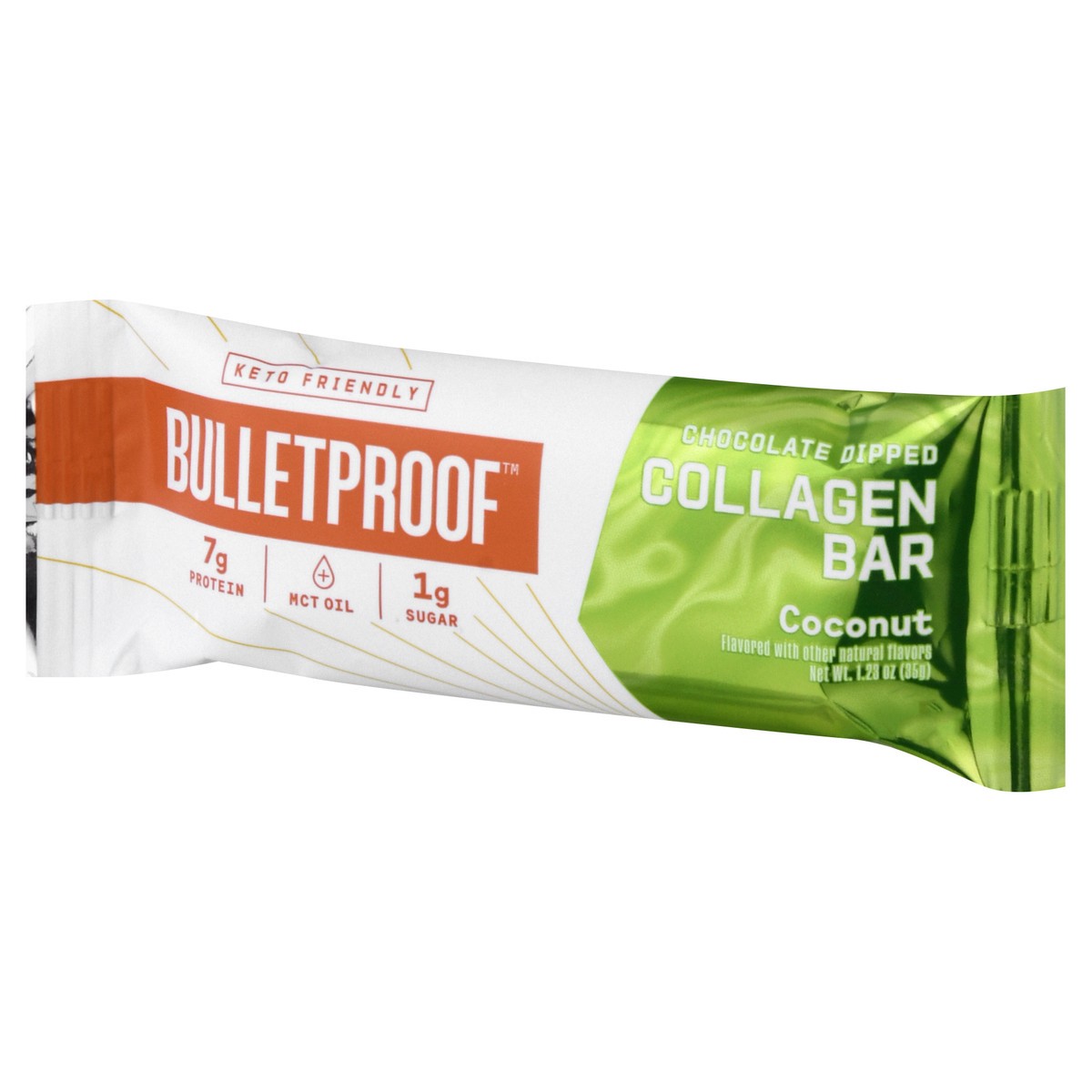 slide 7 of 13, Bulletproof Coconut Collagen Bar 1.23 oz, 1.23 oz