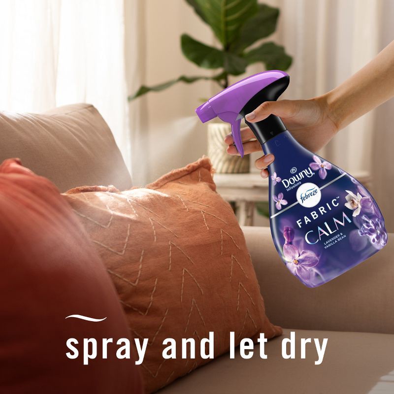 slide 7 of 11, Febreze Downy Infusions Calm Fabric Air Freshener - Lavender & Vanilla Bean - 27 fl oz, 27 fl oz