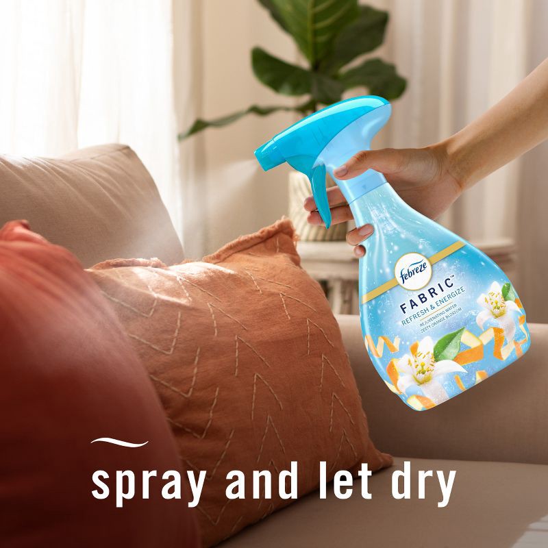 slide 7 of 13, Febreze Fabric Rejuvenating Air Freshener - Water Zesty Orange Blossom - 23.6 fl oz, 23.6 fl oz
