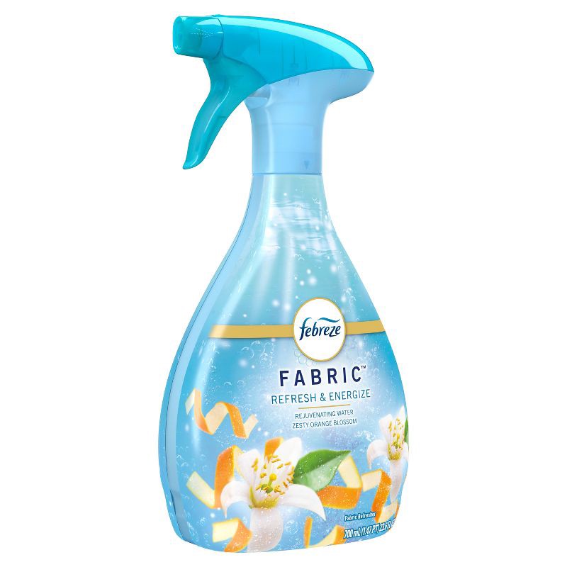 slide 11 of 13, Febreze Fabric Rejuvenating Air Freshener - Water Zesty Orange Blossom - 23.6 fl oz, 23.6 fl oz