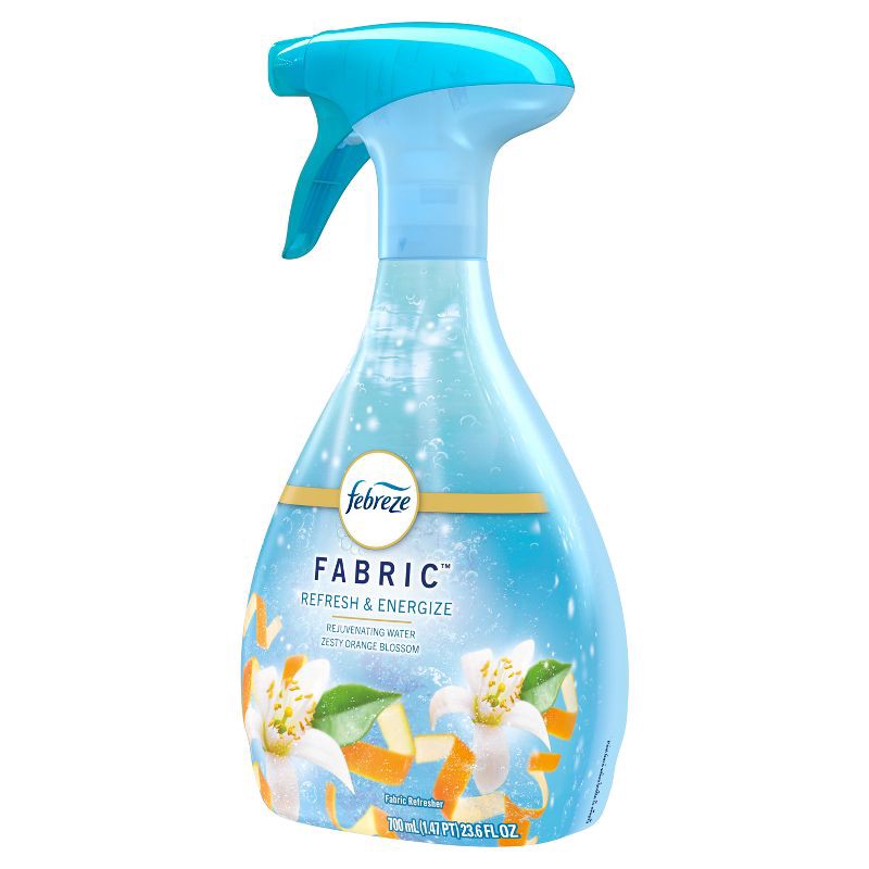 slide 12 of 13, Febreze Fabric Rejuvenating Air Freshener - Water Zesty Orange Blossom - 23.6 fl oz, 23.6 fl oz