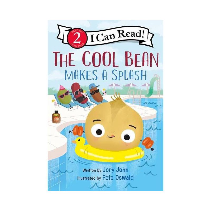 slide 1 of 5, Harper Collins The Cool Bean Makes a Splash - (I Can Read Level 2) by Jory John (Paperback), 1 ct