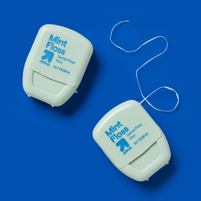 slide 2 of 3, Dental Floss - Mint - 2pk - up&up™, 2 ct