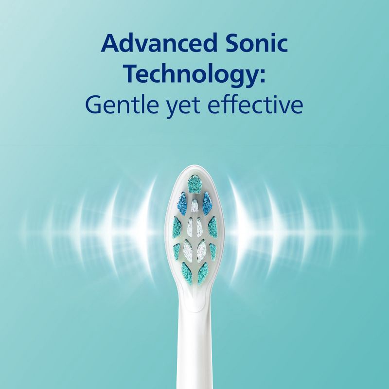 slide 5 of 13, Philips Sonicare 4100 Plaque Control Rechargeable Electric Toothbrush - HX3689/22 - Navy, 1 ct