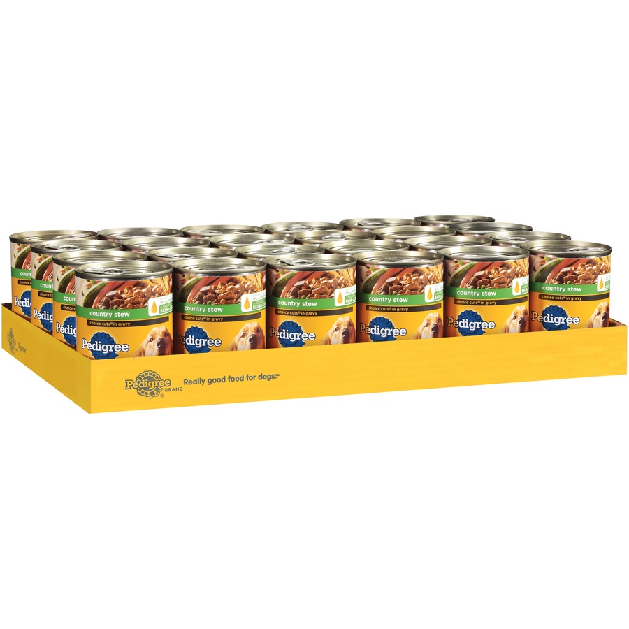slide 2 of 3, Pedigree Choice Cuts In Gravy Adult Canned Soft Wet Dog Food, Country Stew, 13.2 oz