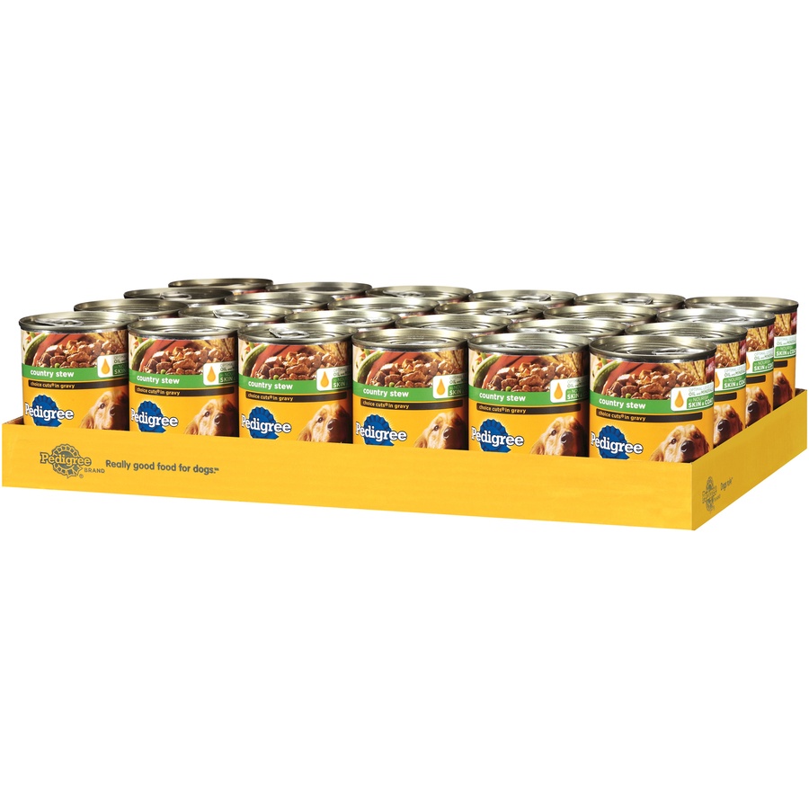 slide 3 of 3, Pedigree Choice Cuts In Gravy Adult Canned Soft Wet Dog Food, Country Stew, 13.2 oz