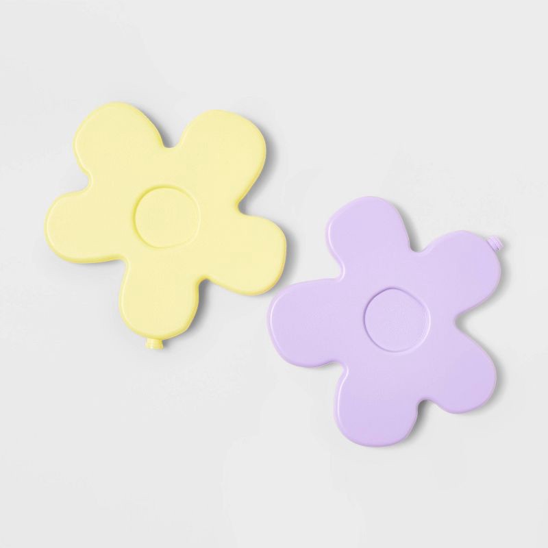 slide 1 of 3, Kids' Set of 2 Refreezable Ice Packs Daisy - Cat & Jack™️: BPA-Free Lunch Accessory, 1 ct