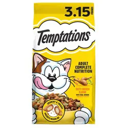 Temptations Tasty Chicken Flavor Dry Cat Food - 3.15lbs