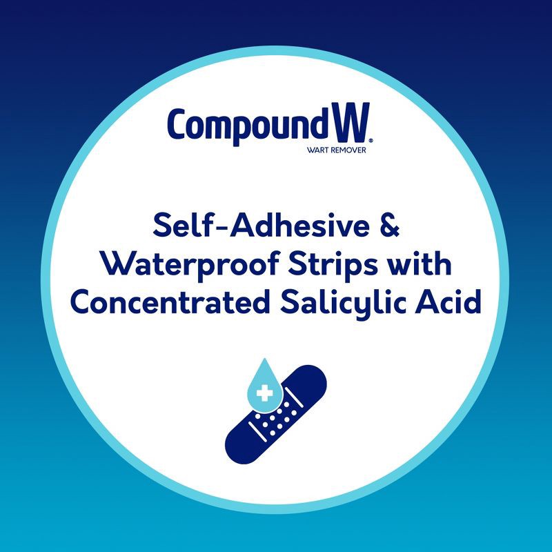 slide 7 of 8, Compound W Maximum Strength One Step Plantar Wart Remover Foot Pads - 14 ct, 14 ct