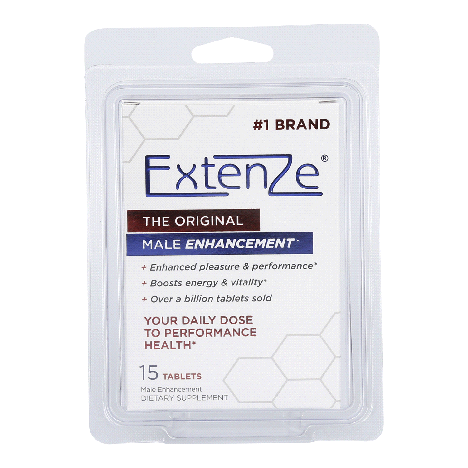 slide 1 of 2, Extenze Original Tablets, 15 ct