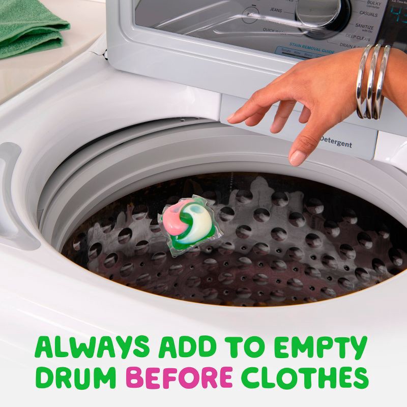 slide 6 of 10, Gain Super Flings! Hibiscus Hula HE Concentrated Laundry Detergent Pods 45 Pacs - 63oz, 45 ct