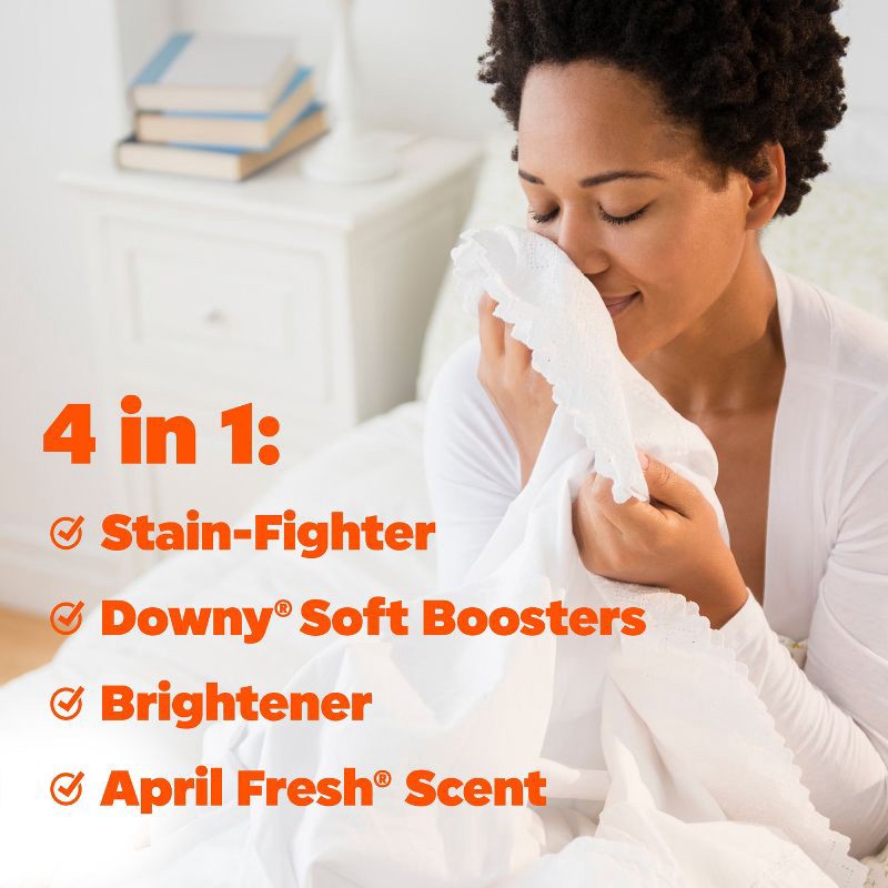 slide 3 of 9, Tide + Downy April Fresh HE Deep Cleaning Concentrated Laundry Detergent Pods 32 Pacs - 45oz, 45 oz