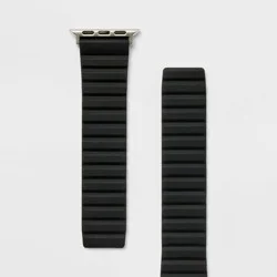 Apple Watch Magnetic Silicone Band 42/44/45mm - heyday™ Black