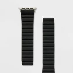 Apple Watch Magnetic Silicone Band 42/44/45mm - heyday™ Black