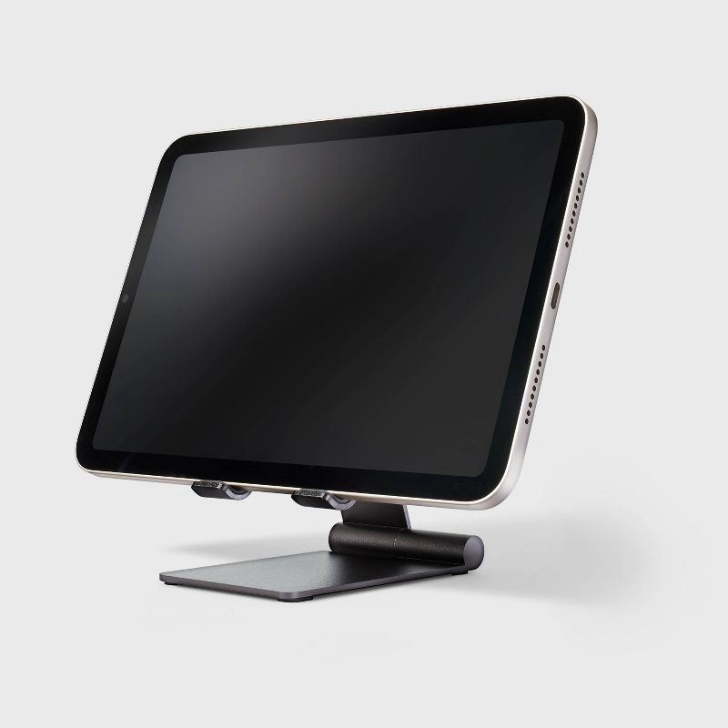 slide 2 of 4, Bi-Fold Stand for iPads & Tablets - heyday™ Gunmetal, 1 ct