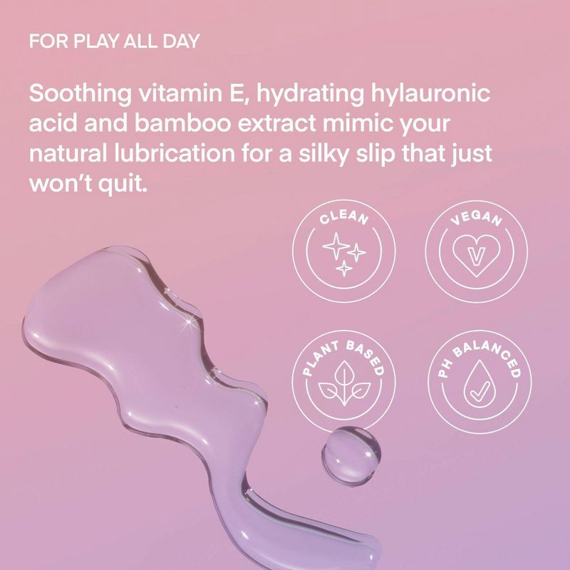 slide 4 of 6, Playground Date Night Non Toxic Water-Based Lube for Women - 3.7 fl oz, 3.7 fl oz