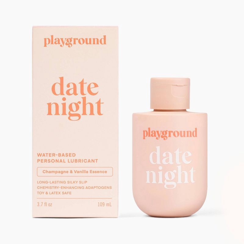 slide 1 of 6, Playground Date Night Non Toxic Water-Based Lube for Women - 3.7 fl oz, 3.7 fl oz