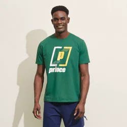 Prince Sports Prince Pickleball Men's Short Sleeve Graphic T-Shirt - Green M
