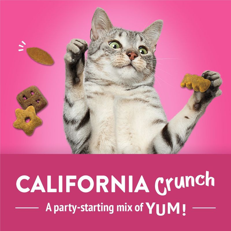 slide 3 of 11, Friskies All Ages Crunchy Cat Treats with Chicken & Bacon Flavor - 6oz, 6 oz