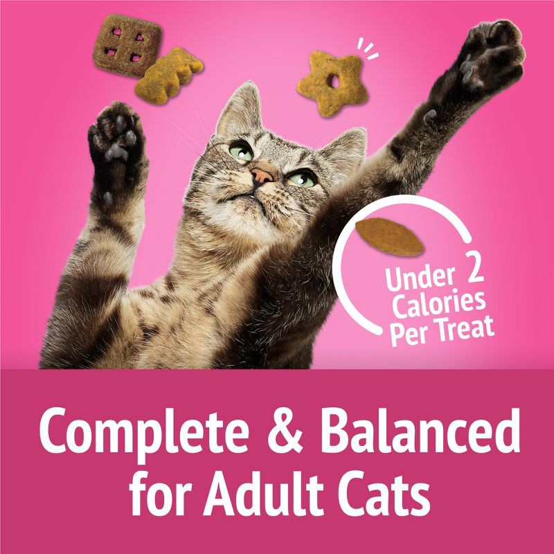 slide 7 of 11, Friskies All Ages Crunchy Cat Treats with Chicken & Bacon Flavor - 6oz, 6 oz