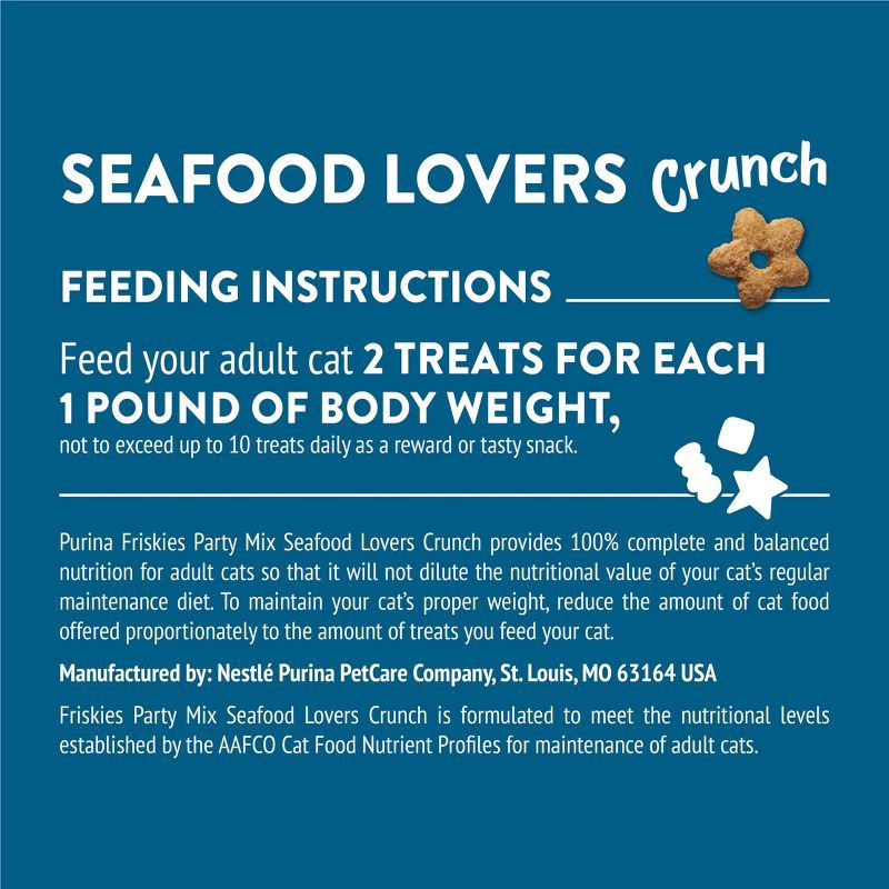 slide 9 of 11, Friskies All Ages Seafood Flavor Crunchy Cat Treats - 6oz, 6 oz