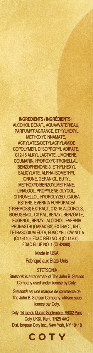 slide 8 of 11, Stetson Original Cologne 3.5 oz, 3.5 oz