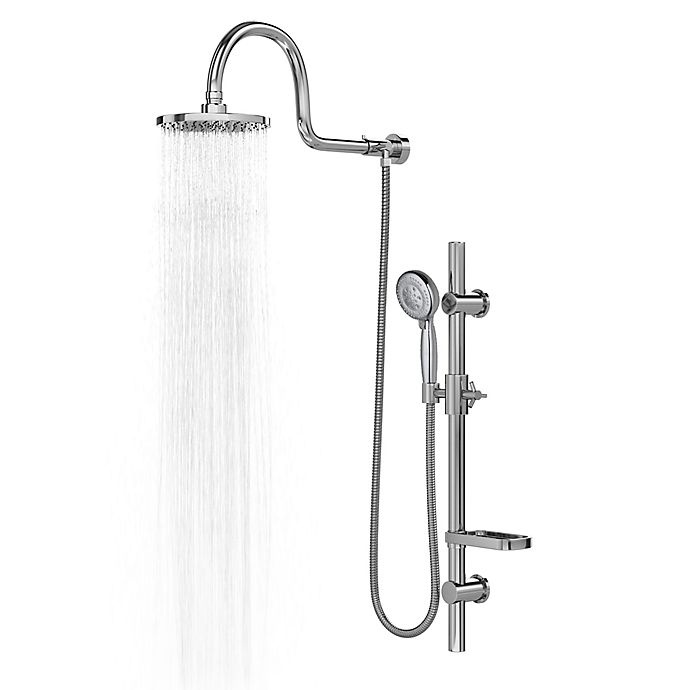 slide 2 of 4, PULSE ShowerSpas Pulse AquaRain Shower System - Chrome, 1 ct