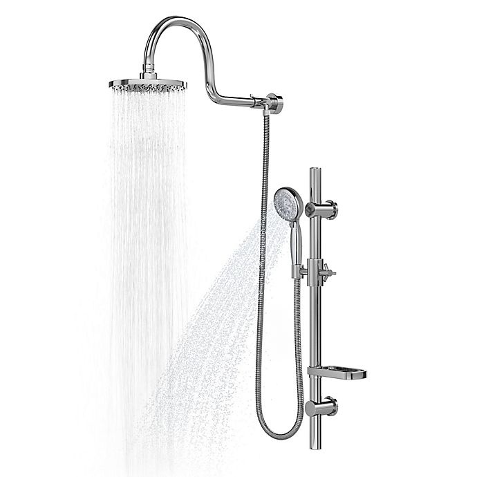 slide 4 of 4, PULSE ShowerSpas Pulse AquaRain Shower System - Chrome, 1 ct