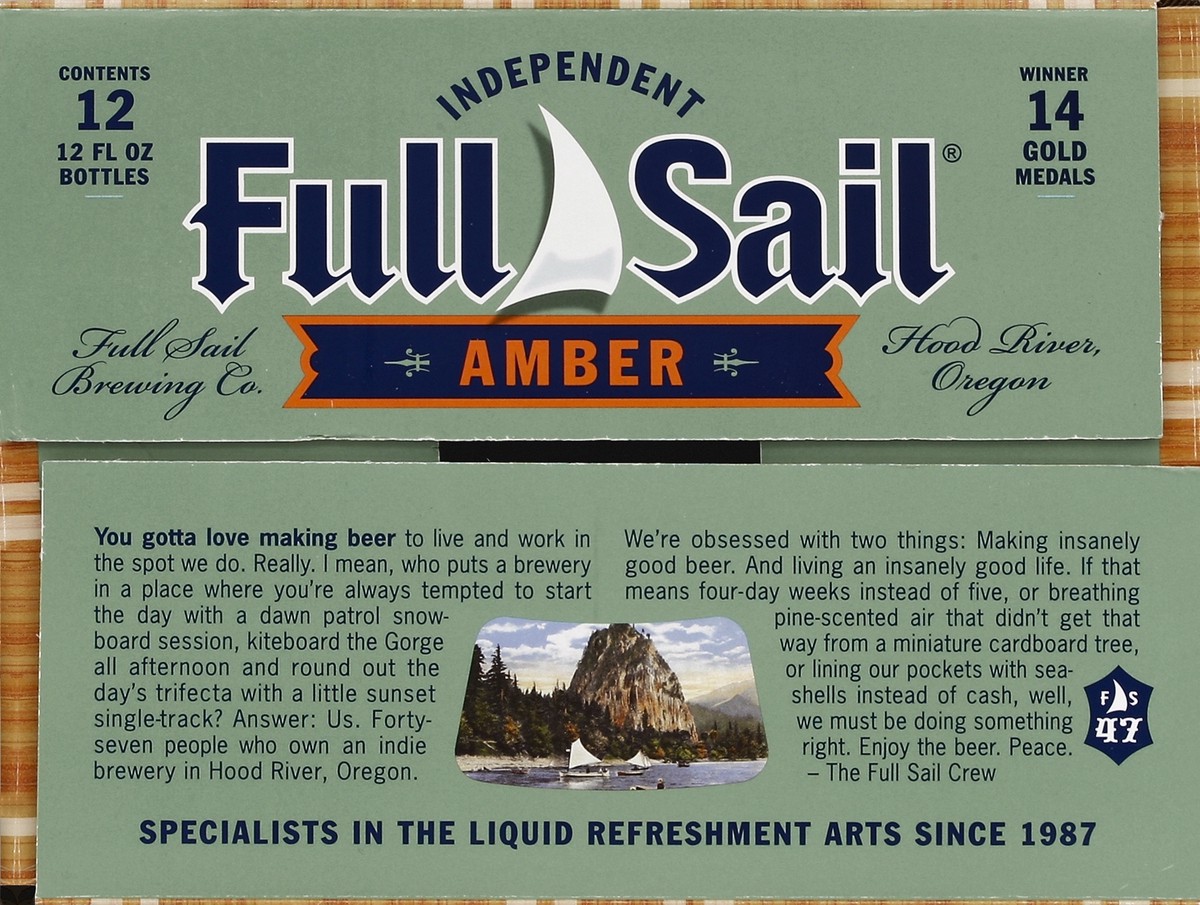 slide 3 of 6, Full Sail Brewing Ale 12 ea, 12 ct
