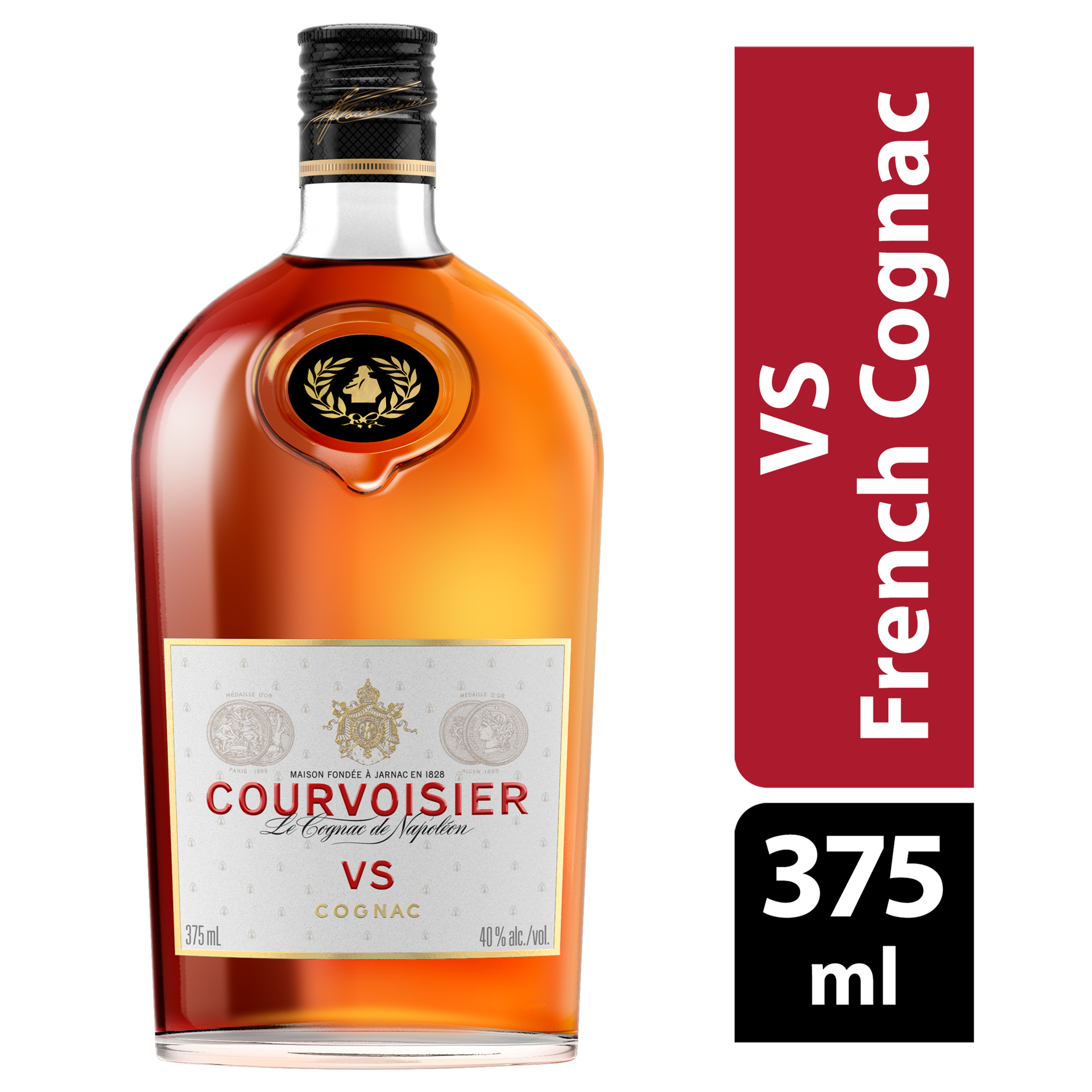 slide 1 of 2, Courvoisier VS Cognac 375 ml, 375 ml