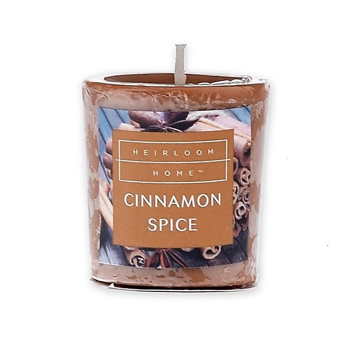 slide 1 of 1, Heirloom Home Cinnamon Spice Votive, 2 oz