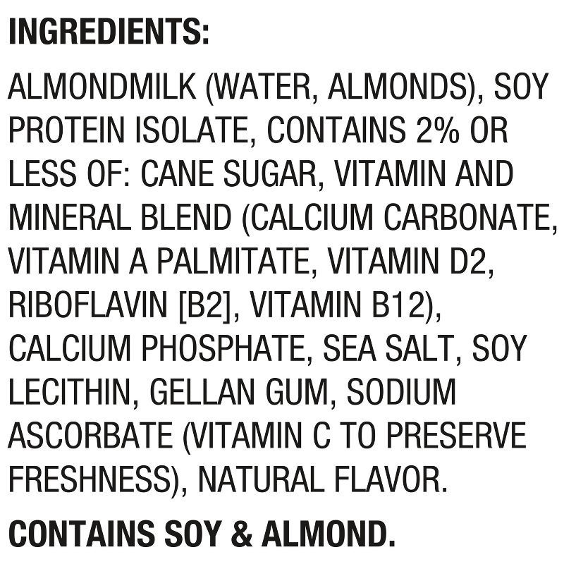 slide 6 of 10, Silk Almond Milk Protein Original - 59 fl oz, 59 fl oz