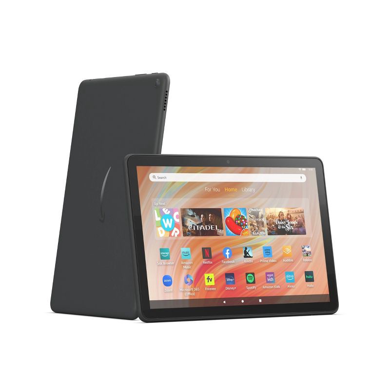slide 2 of 9, Amazon Fire HD 10" 32GB Tablet (2023 Release) - Black, 1 ct