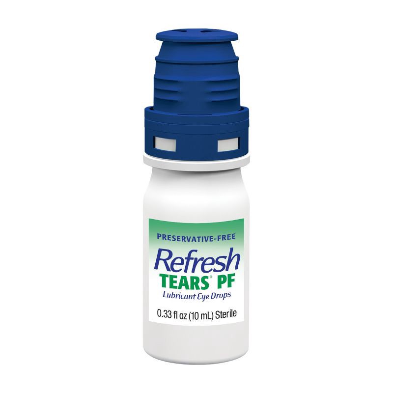 slide 2 of 13, Refresh Tears PF Preservative-Free Artificial Tears Lubricant Eye Drops - 0.33 fl oz (10 mL), 0.33 fl oz, 10 ml
