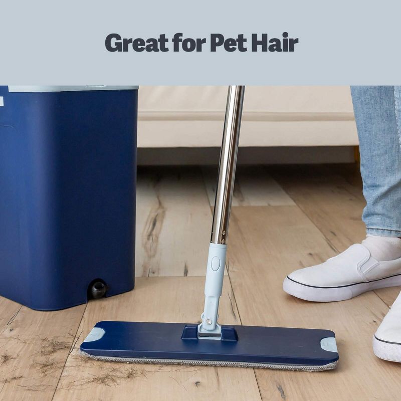 slide 3 of 9, Casabella Clean Water Flat Mop Bucket, 1 ct