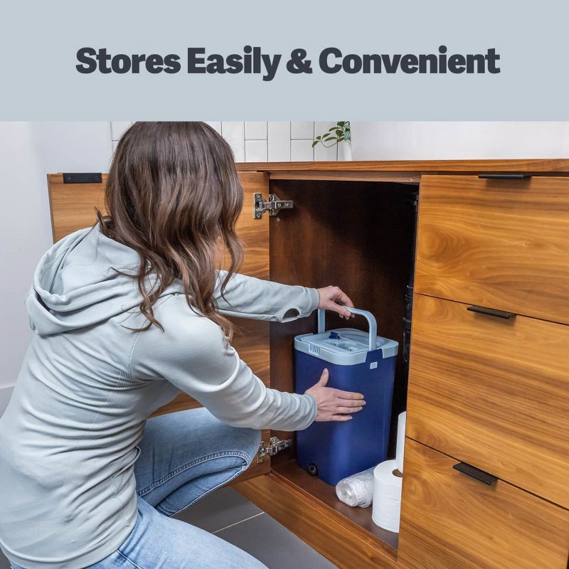 slide 9 of 9, Casabella Clean Water Flat Mop Bucket, 1 ct