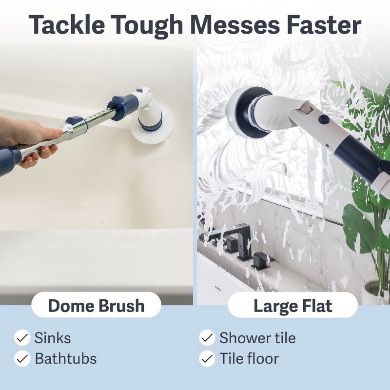 slide 3 of 11, Casabella Power Spin Scrubber, 1 ct