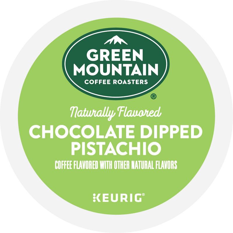 slide 2 of 8, Green Mountain Chocolate Dipped Pistachio Light Roast Coffee Pods - 24ct, 7.9 oz, 24 ct