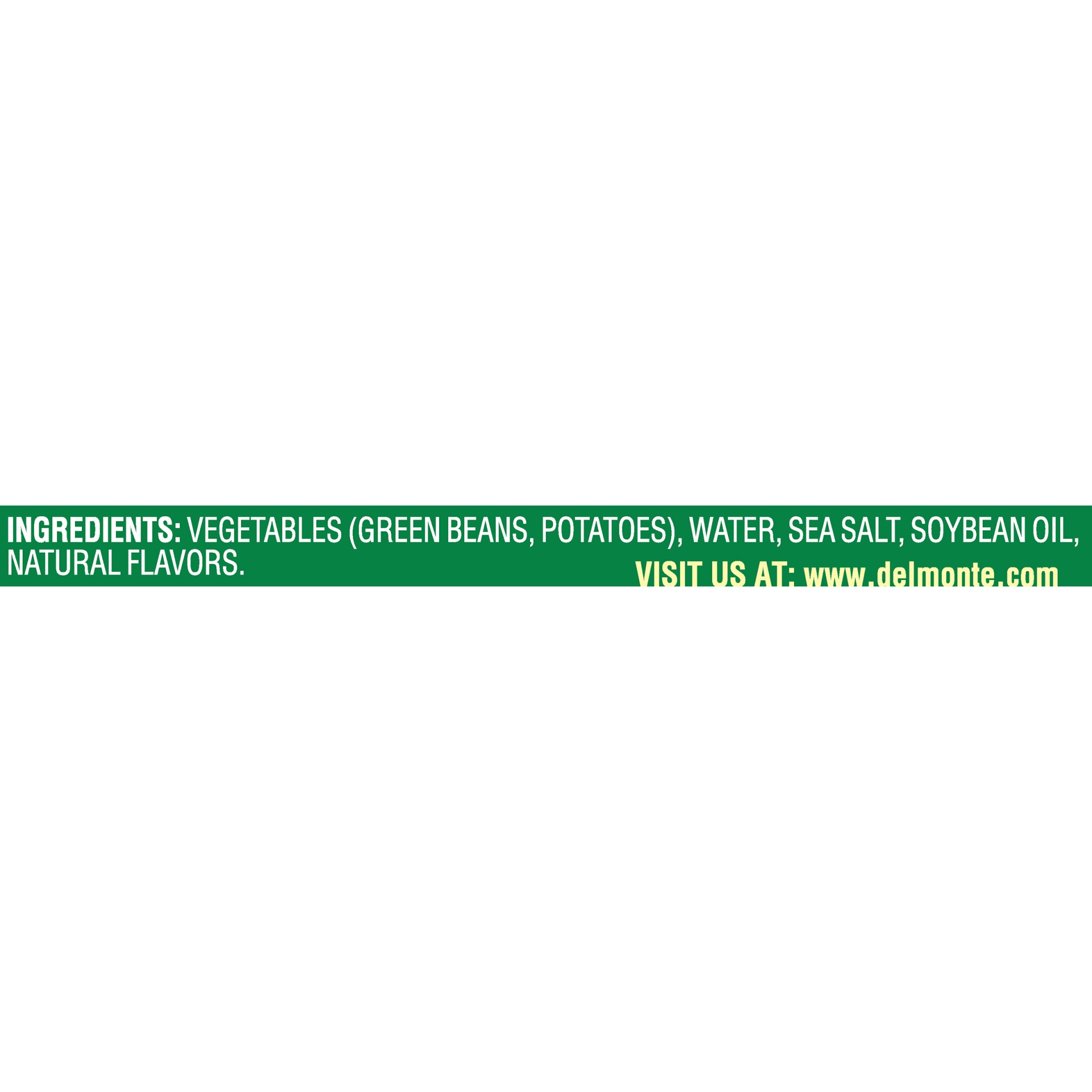 slide 2 of 3, Del Monte Green Beans and Potatoes, 29 oz