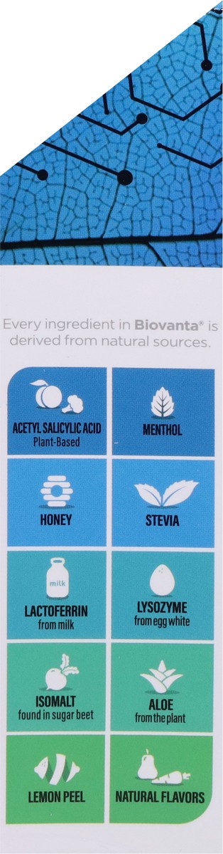 slide 9 of 9, Biovanta Sugar Free Lemon & Honey Triple Action Lozenges 24 ea, 24 ct