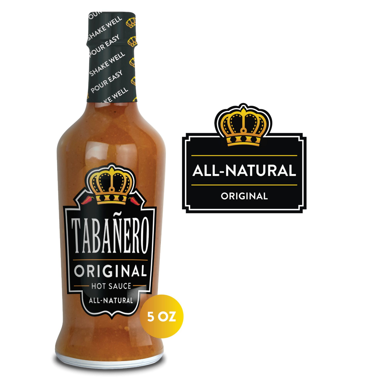 slide 3 of 3, Tabanero Original Hot Sauce 5 oz, 5 oz