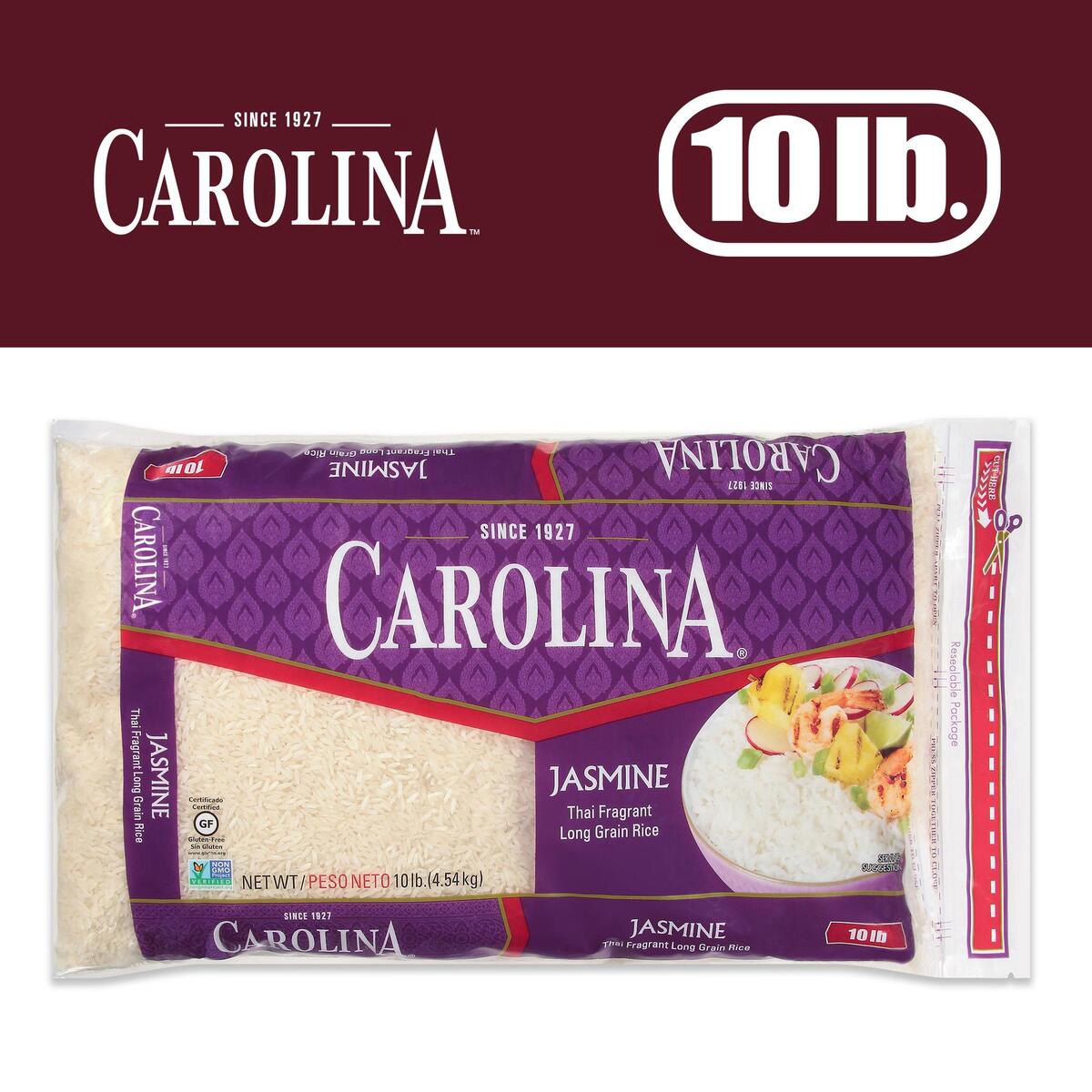 slide 1 of 11, Carolina Rice, 10 lb